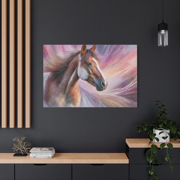 91638-78.jpg Horse Farm Portrait Standard Canvas
