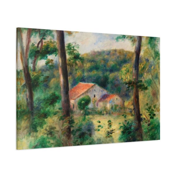 Environs of Briey by Pierre-Auguste Renoir Standard Canvas