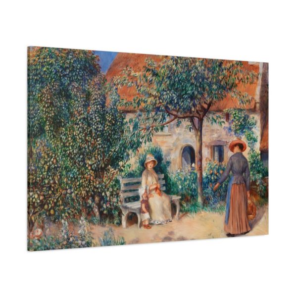 In Brittany by Pierre-Auguste Renoir Standard Canvas