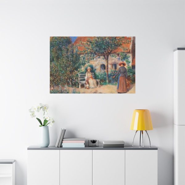 In Brittany by Pierre-Auguste Renoir Standard Canvas