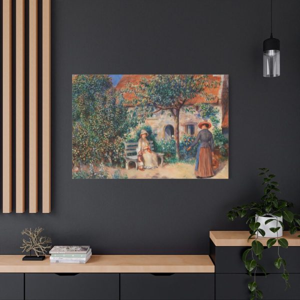 In Brittany by Pierre-Auguste Renoir Standard Canvas