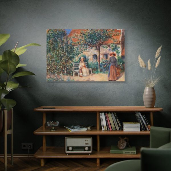 In Brittany by Pierre-Auguste Renoir Standard Canvas