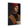 Leonardo da Vinci's The Portrait of a Musician Standard Canvas