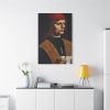 Leonardo da Vinci's The Portrait of a Musician Standard Canvas