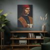 Leonardo da Vinci's The Portrait of a Musician Standard Canvas