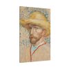 91655-116.jpg Vincent van Gogh's Self-Portrait with a Straw Hat Standard Canvas