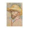 91655-117.jpg Vincent van Gogh's Self-Portrait with a Straw Hat Standard Canvas