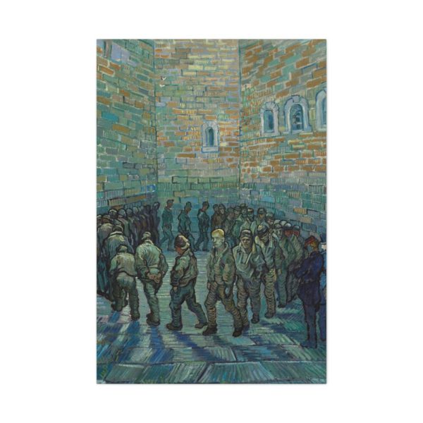 91655-128.jpg Vincent van Gogh's Prisoners Exercising Standard Canvas