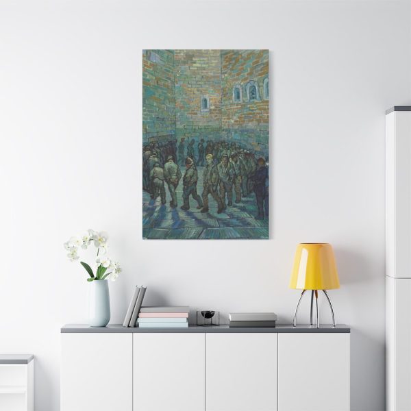 91655-129.jpg Vincent van Gogh's Prisoners Exercising Standard Canvas