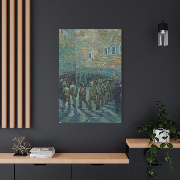 91655-130.jpg Vincent van Gogh's Prisoners Exercising Standard Canvas