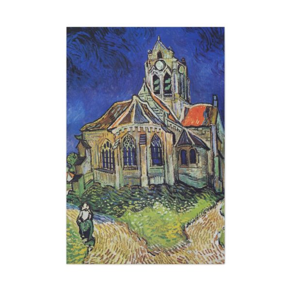 91655-133.jpg Vincent van Gogh's The Church at Auvers Standard Canvas