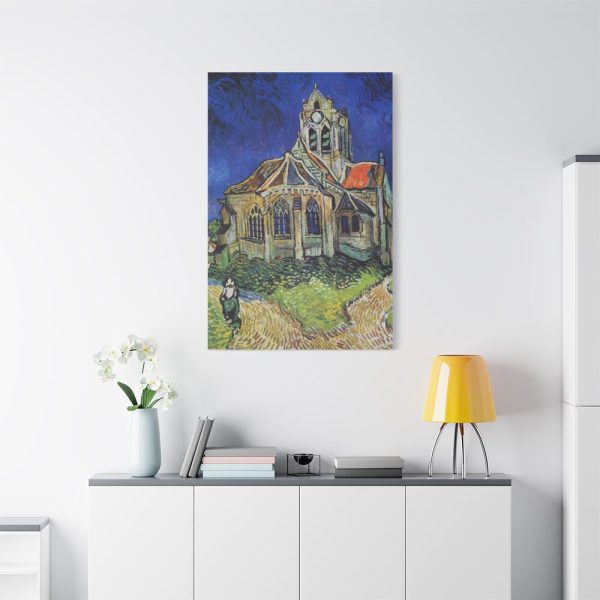 91655-134.jpg Vincent van Gogh's The Church at Auvers Standard Canvas