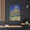 91655-135.jpg Vincent van Gogh's The Church at Auvers Standard Canvas