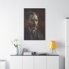 91655-159.jpg Vincent van Gogh's Self-Portrait with Pipe Standard Canvas