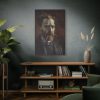 91655-161.jpg Vincent van Gogh's Self-Portrait with Pipe Standard Canvas