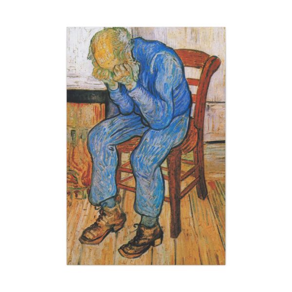 Vincent van Gogh's At Eternity's Gate Standard Canvas