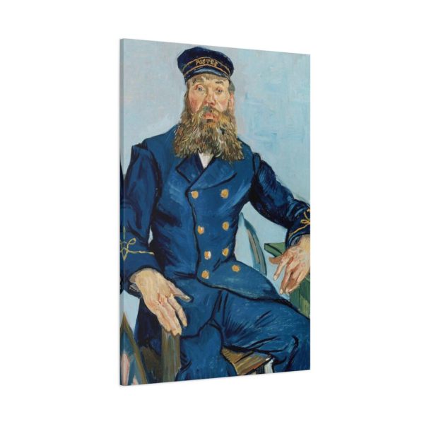 Vincent van Gogh's Portrait of the Postman Joseph Roulin Standard Canvas