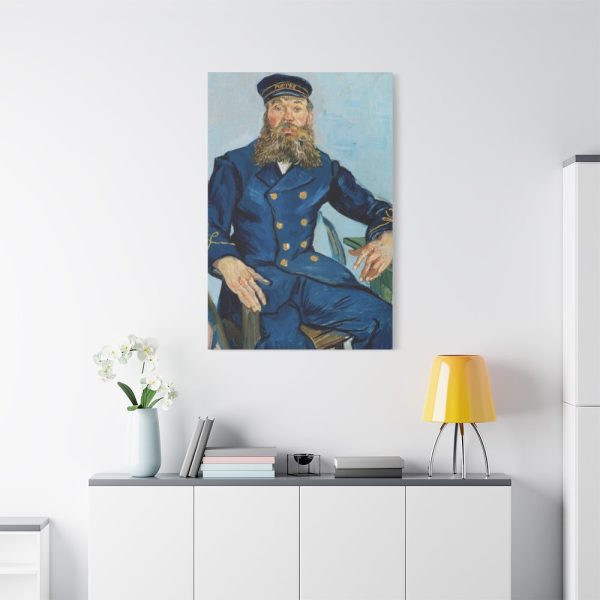 Vincent van Gogh's Portrait of the Postman Joseph Roulin Standard Canvas