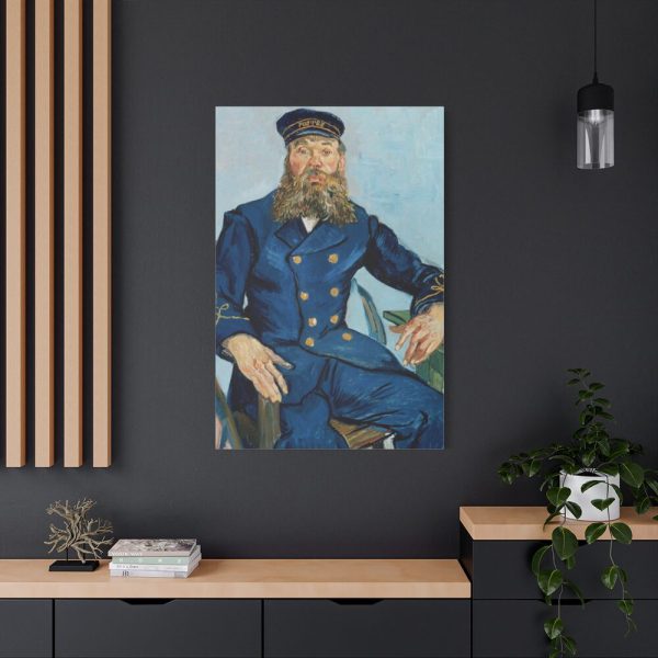 Vincent van Gogh's Portrait of the Postman Joseph Roulin Standard Canvas