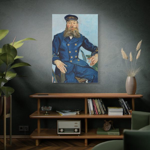 Vincent van Gogh's Portrait of the Postman Joseph Roulin Standard Canvas