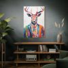 91655-181.jpg Funny Male Deer In Clothes Standard Canvas