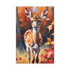 91655-183.jpg Fawn Deer Autumn Standard Canvas