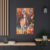 91655-185.jpg Fawn Deer Autumn Standard Canvas