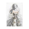 91655-198.jpg Woman With Long, Flowing Hair Standard Canvas