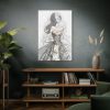 91655-201.jpg Woman With Long, Flowing Hair Standard Canvas
