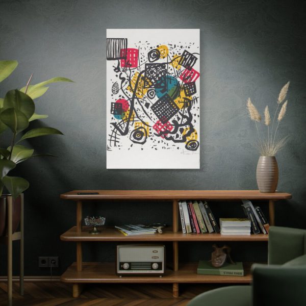 91655-25.jpg Kleine Welten V (Small Worlds V) by Wassily Kandinsky Standard Canvas