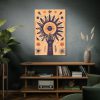 91655-4.jpg Retro Hippie Boho Sun Standard Canvas