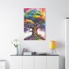 91655-63.jpg Tree of Life Watercolor Landscape Standard Canvas