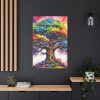 91655-64.jpg Tree of Life Watercolor Landscape Standard Canvas