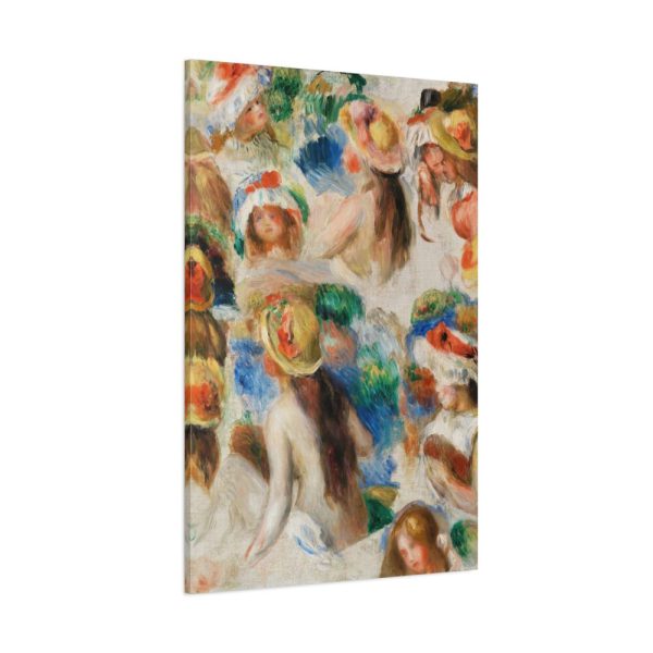 Study of Heads by Pierre-Auguste Renoir Standard Canvas