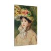 91655-76.jpg Woman With Capeline by Pierre-Auguste Renoir Standard Canvas