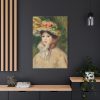 91655-79.jpg Woman With Capeline by Pierre-Auguste Renoir Standard Canvas