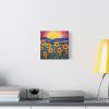 91656-2.jpg Whimsical Sunflower Field Art Standard Canvas
