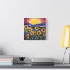 91657-2.jpg Whimsical Sunflower Field Art Standard Canvas