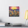 91658-2.jpg Whimsical Sunflower Field Art Standard Canvas
