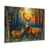 92368-37.jpg Deer and Deer in the Forest Poster