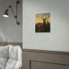 92393-4.jpg Deer in Forest Landscape Poster