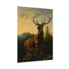 92394-2.jpg Deer in Forest Landscape Poster