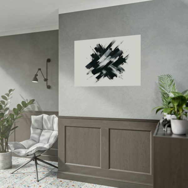 92408-109.jpg Boho Style of Grey Circle Poster