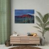 Desert With Cactus Poster