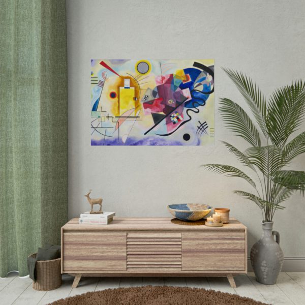 92408-18.jpg Yellow-Red-Blue by Wassily Kandinsky Poster