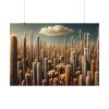 92408-231.jpg Forest of Tall Cactus Plants Poster