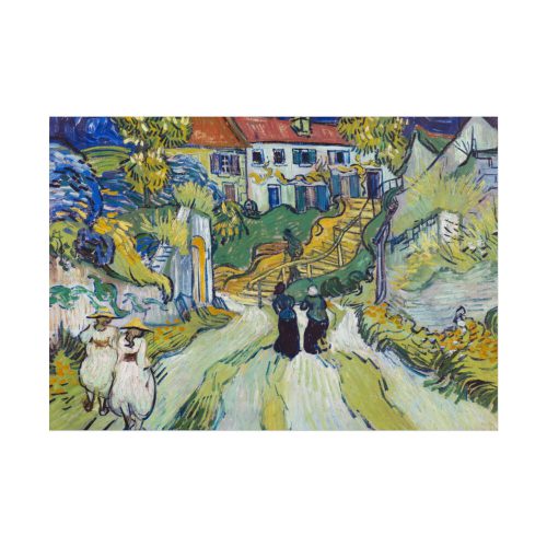 Vincent van Gogh's Stairway at Auvers Poster