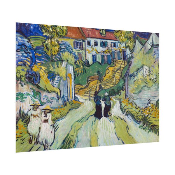 92408-262.jpg Vincent van Gogh's Stairway at Auvers Poster