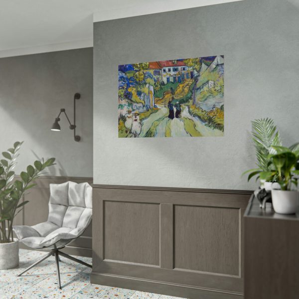 92408-264.jpg Vincent van Gogh's Stairway at Auvers Poster