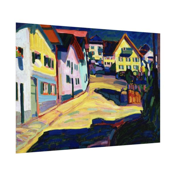 92408-27.jpg Murnau, Burggrabenstrasse 1 (1908) by Wassily Kandinsky Poster